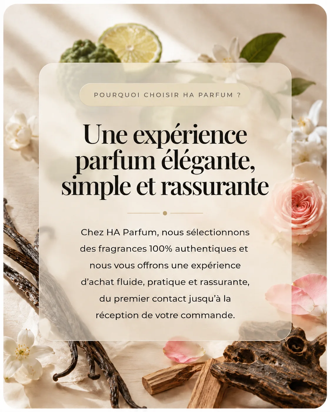Pourquoi choisir HA Parfum
