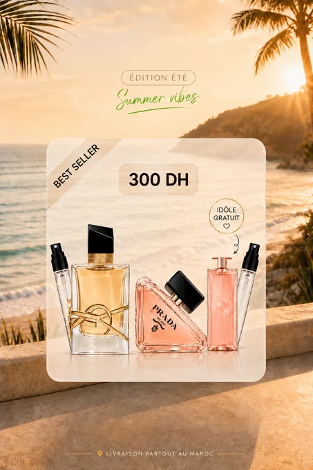 Pack Décantes Femme Libre, Prada Paradoxe & Idôle Offert