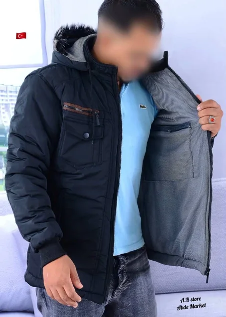 🔥 جاكيت شتوي فاخر - موديل أنيق للرجال 🔥