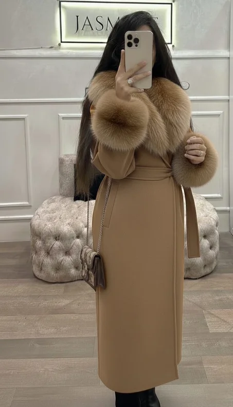 👑 مونتو توبي كشمير - فورير فـ اليدن و الصدر 🎀