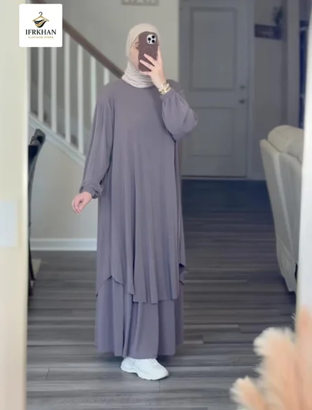 ✨ لباس أنيق يجمع بين الأناقة والراحة ✨