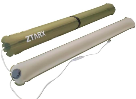 مصباح محمول وقابل للنفخ للصحراء أو التخييم