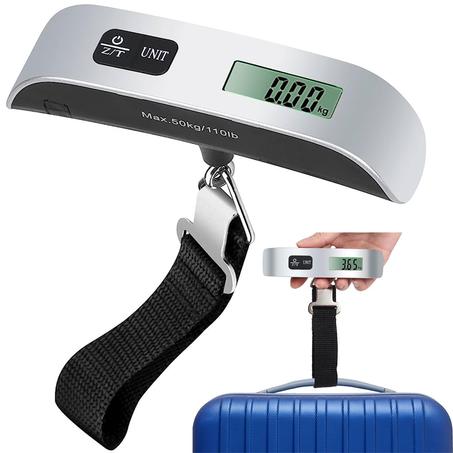 Balance à bagages numérique avec affichage de la température
