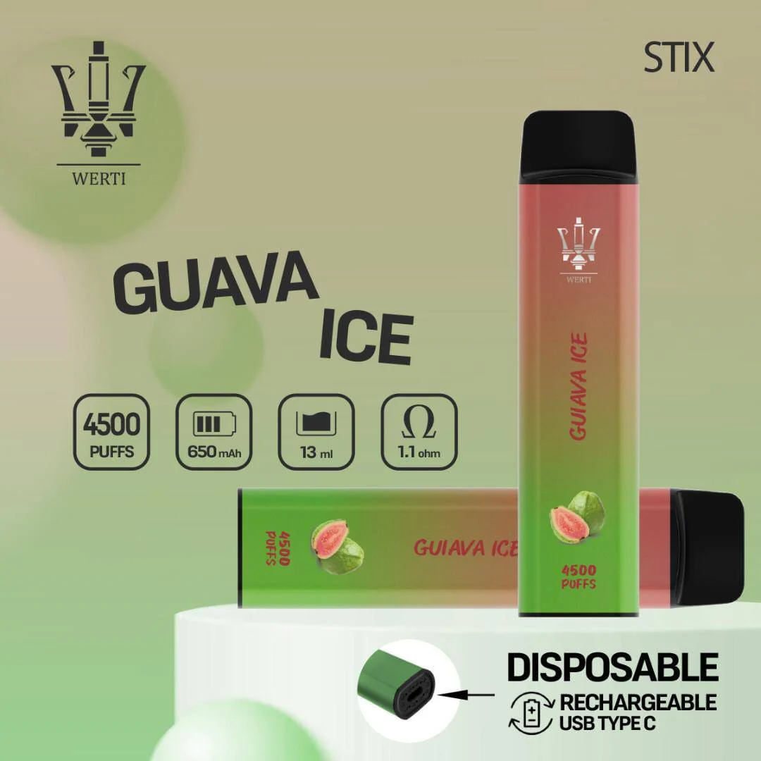 STIX | WERTI | guava ice | 4500