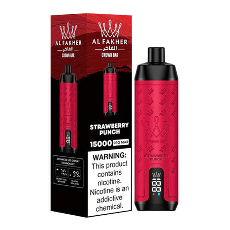 Al Fakher Crown Bar – STRAWBERRY PUNCH