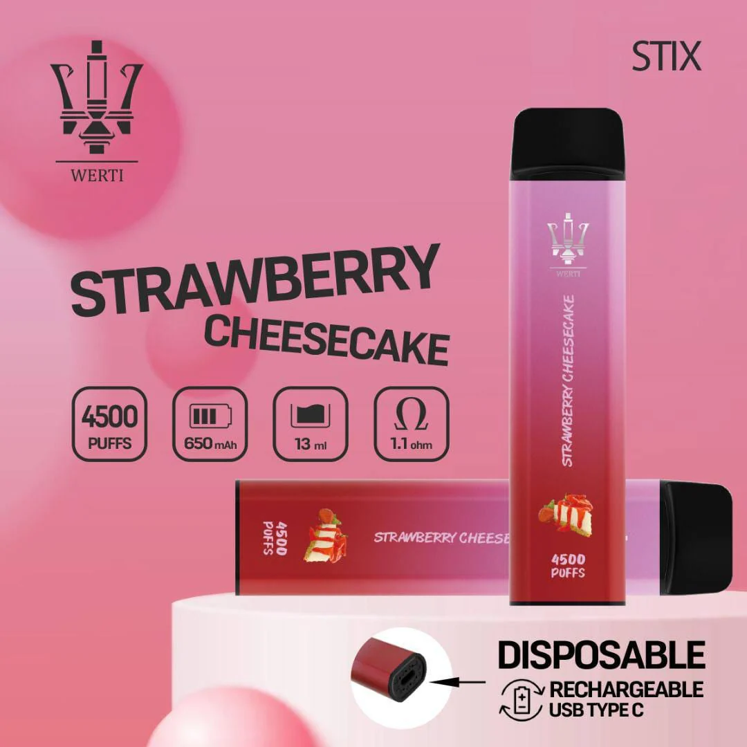 STIX | WERTI | strawberry cheesecake | 4500