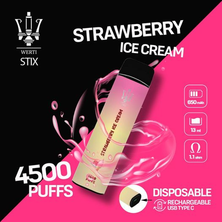STIX | WERTI | Strawberry ice cream | 4500