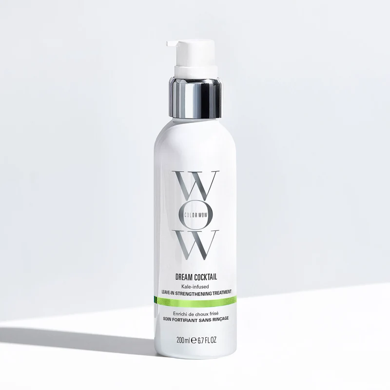 كولور واو دريم كوكتيل كيل للشعر المتضرر – 200 ملColor Wow Dream Cocktail Kale-Infused Leave-In Treatment – 200ml
