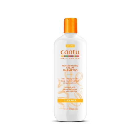 كانتو شامبو كريمي مرطب بزبدة الشيا – 400 ملCantu Shea Butter Moisturizing Cream Shampoo – 400ml
