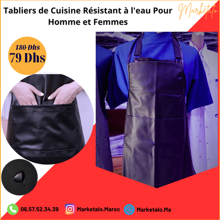 Tabliers de Cuisine Résistant à l'eau