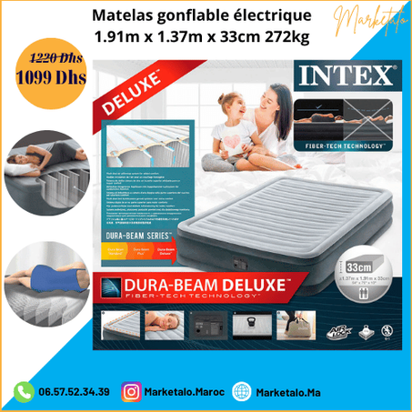 Matelas gonflable électrique