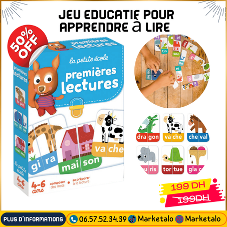 Jeu Éducatif pour Apprendre à Lire