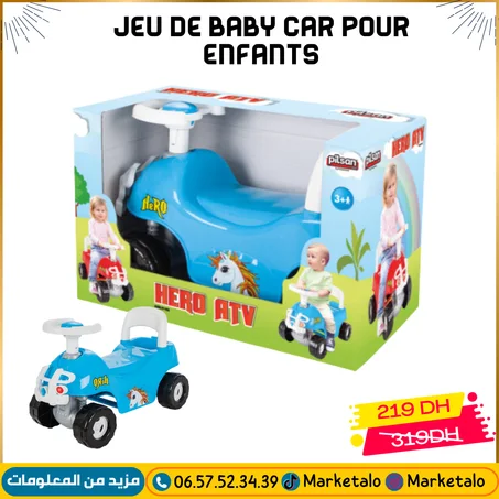 Jeu de Baby Car pour Enfants