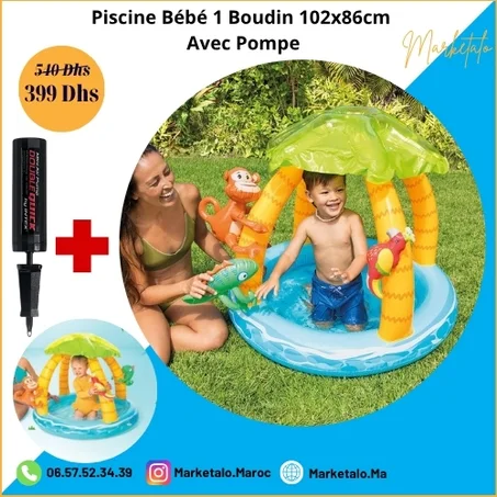 Piscine Bébé avec pompe