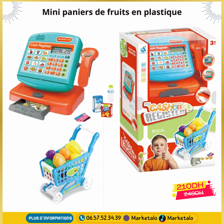 Mini paniers de fruits en plastique,