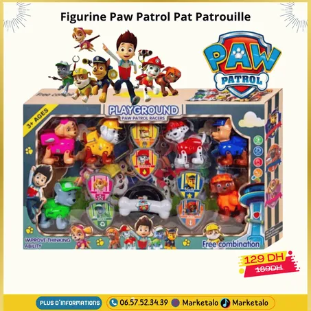 Figurine Paw Patrol Pat Patrouille
