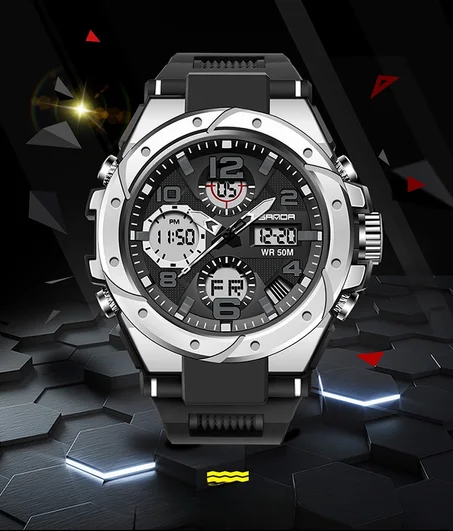 ساعة رياضية رجالية مقاومة للماء | أفضل ساعة ذكية بسعر مناسب