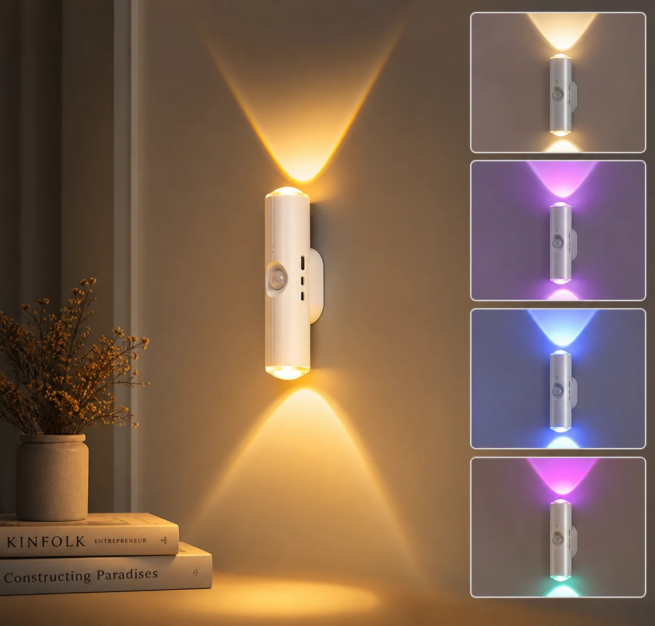 Lampe LED Intelligente Avec Détecteur De Mouvement