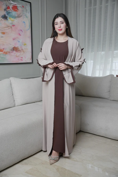 ABAYA GCC عباية إماراتية 2 بياس