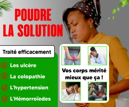 POUDRE LA SOLUTION EFFICACE CONTRE L'HÉMORROÏEDES