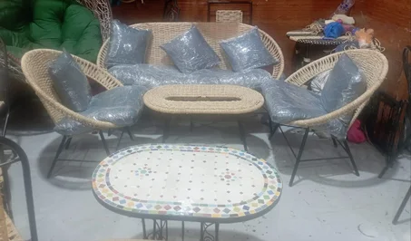 جلسة حدائق بلمسة تقليدية