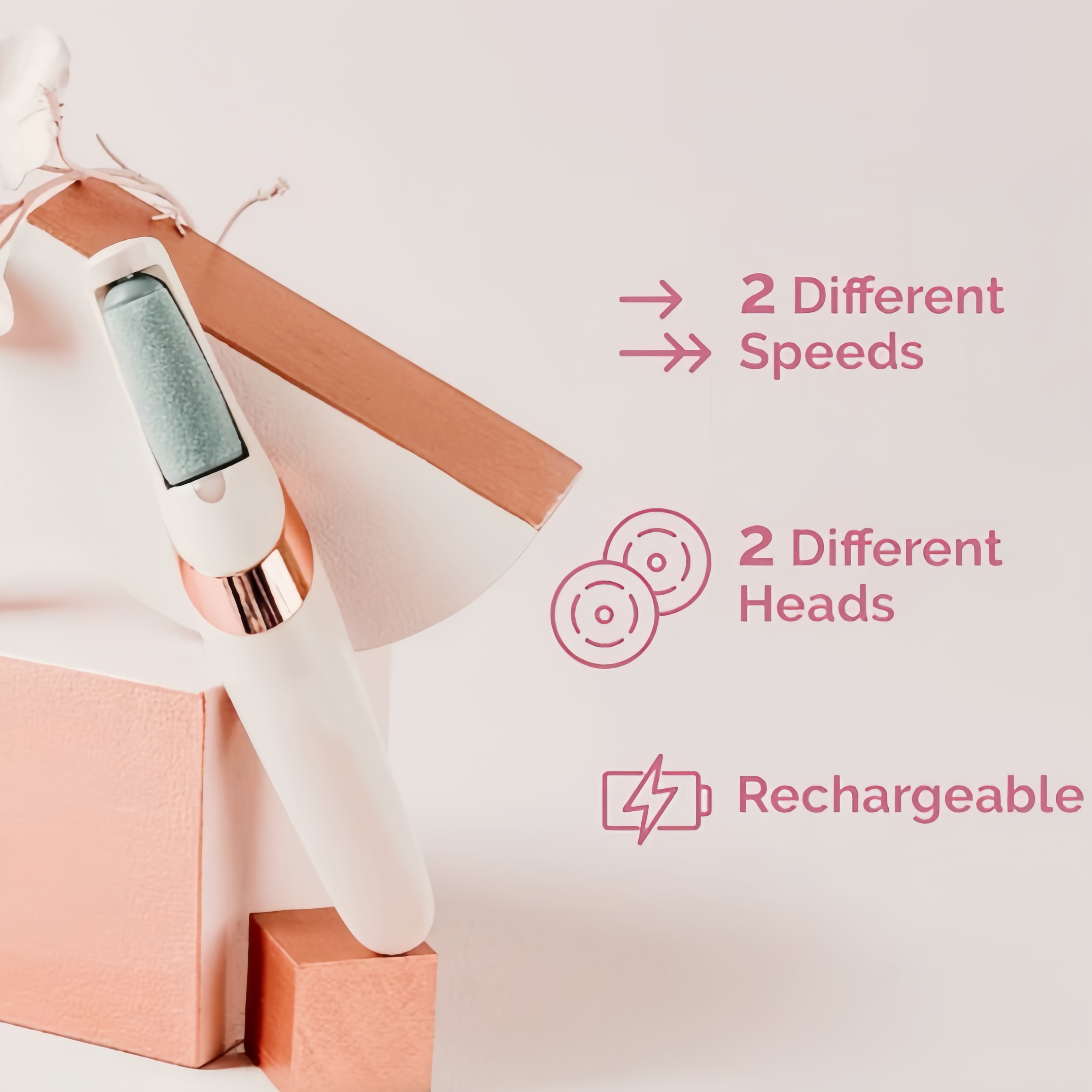 SoftSteps™_جهاز إزالة الجلد الميت الكهربائي-الدفع عند الاستلام في السعودية