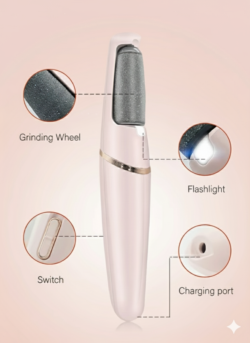 SoftSteps™_جهاز إزالة الجلد الميت الكهربائي-الدفع عند الاستلام في السعودية