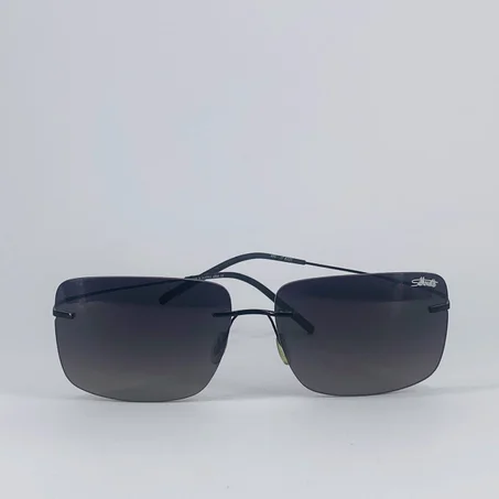Silhauette 8691 نظارة شمسيه  أسود للرجال