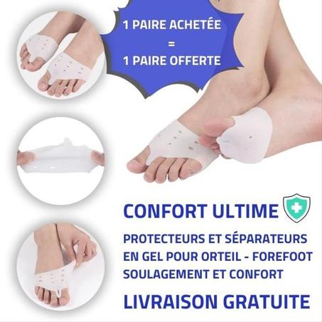 Bien-être Ortho - Protecteurs et Séparateurs en Gel pour Orteil