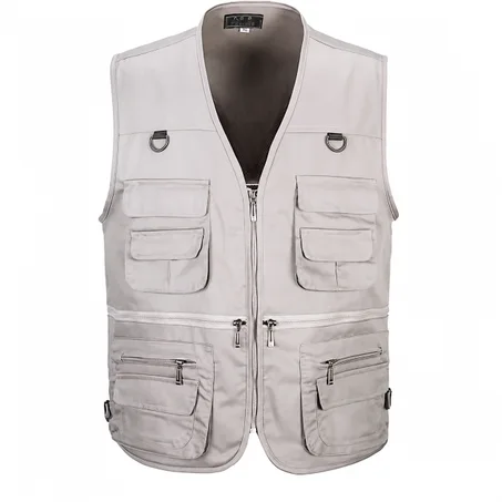 Gilet kaki, tailles XXL, XL