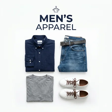 Men's apparel