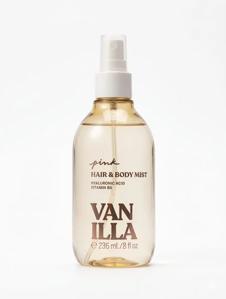 Victoria's Secret PINK Vanille Hair & Body Mist, Perfume Spray for Women
