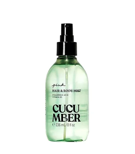 Victoria's Secret PINK Cucumber Hair & Body Mist, Perfume Spray for Women