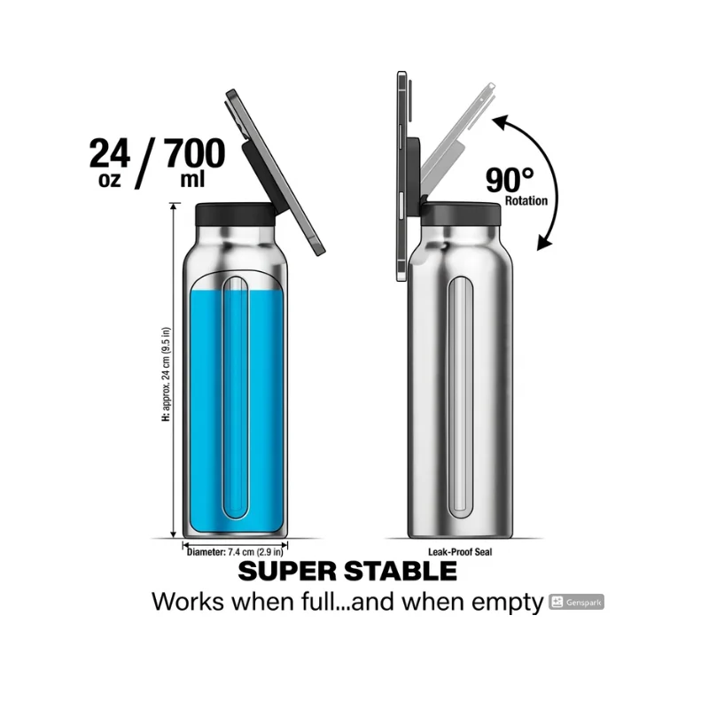 القنينة الذكية MagBottle +هدية  غير متوقعة