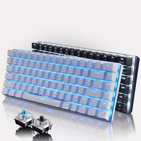 Ajazz AK33 Gaming Keyboard Keyboard 82 Keys Anti-Gosting