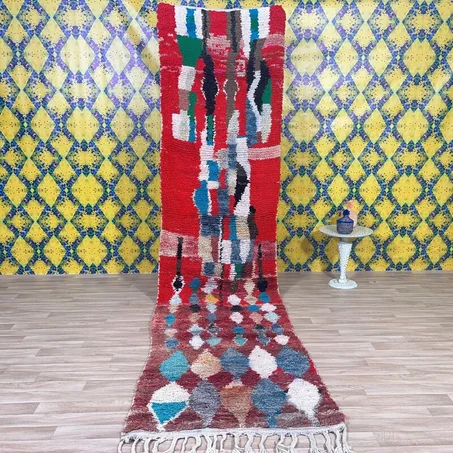 Aylana - Colorful Moroccan Runner Rug