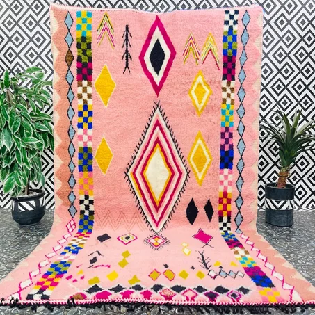 Safiyya - Made To Order Colorful Moroccan Rug