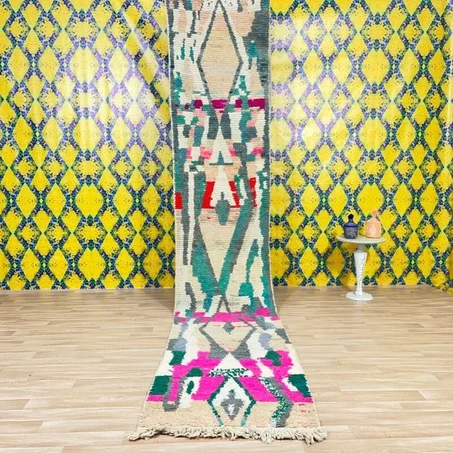 Tanirt - Colorful Moroccan Runner Rug