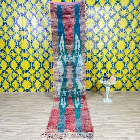 Baya - Colorful Moroccan Runner Rug