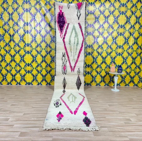 Nelya - Colorful Moroccan Runner Rug