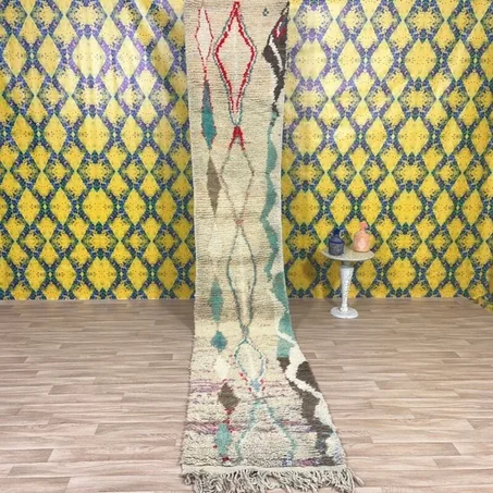 Siline - Colorful Moroccan Runner Rug
