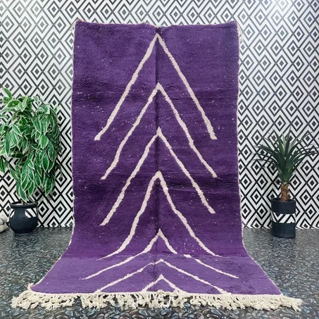 Siman -  Ready to Ship Moroccan Solid Rug