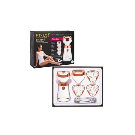 Kit EN-0105 6-en-1 Appareil d'Épilation Électrique Professionnel pour Femmes avec 6 Accessoires