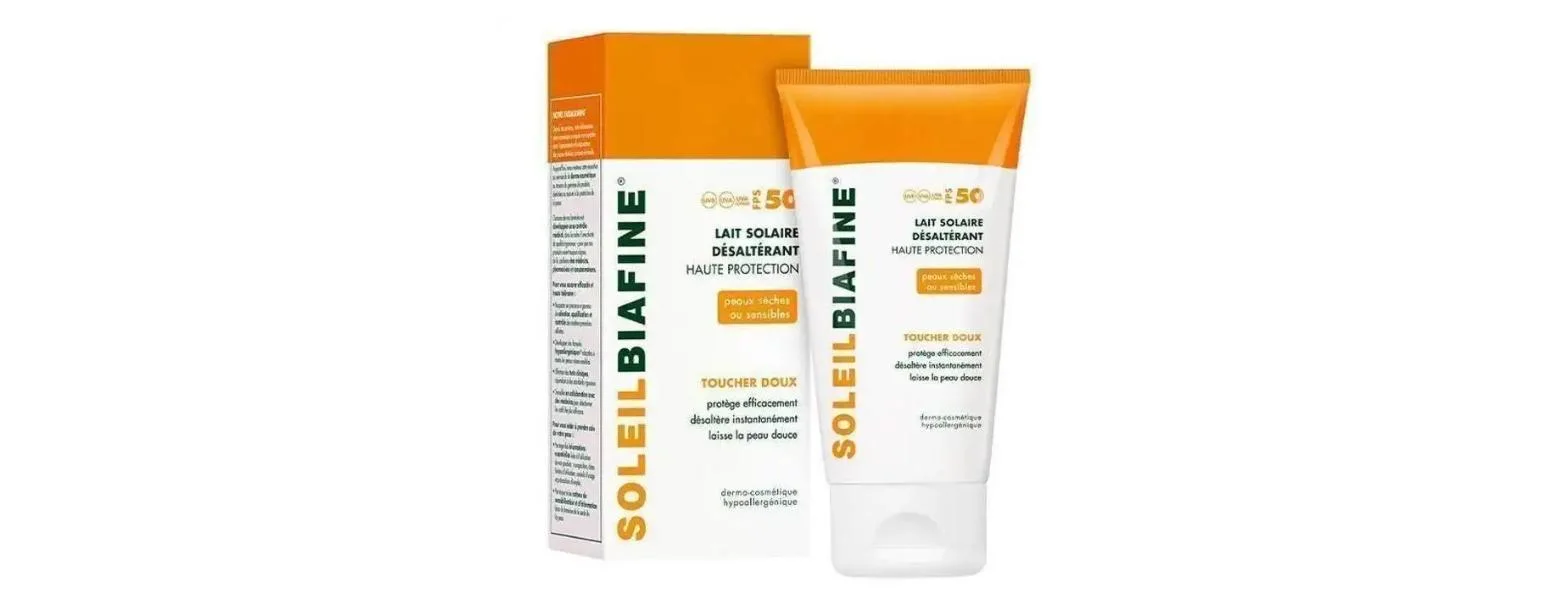 Soleil Biafine Lait Solaire Ultra-Hydratant SPF50+ 150ml – Peaux Sèches