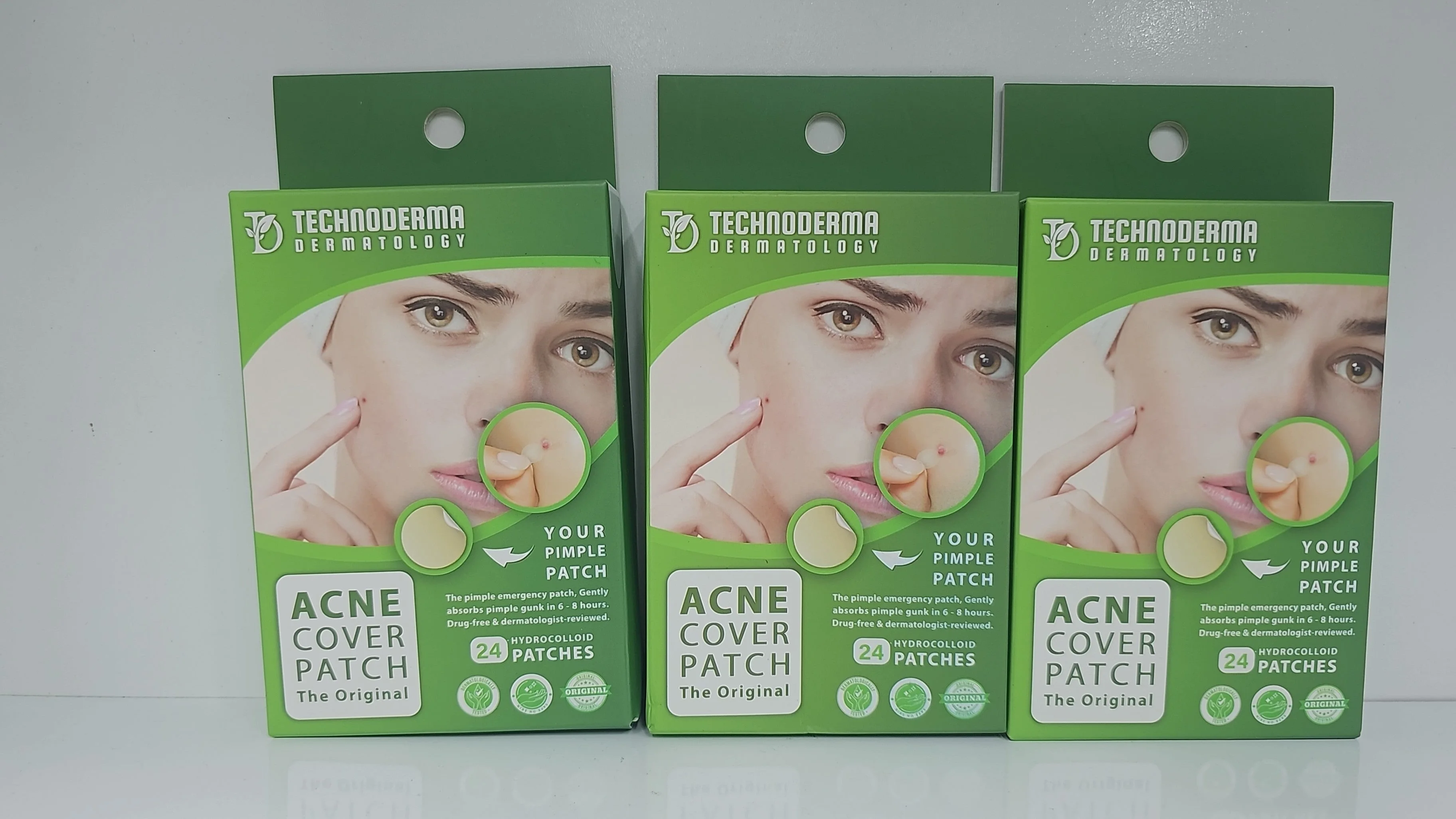 Patchs Anti-Boutons (Lot de 24)