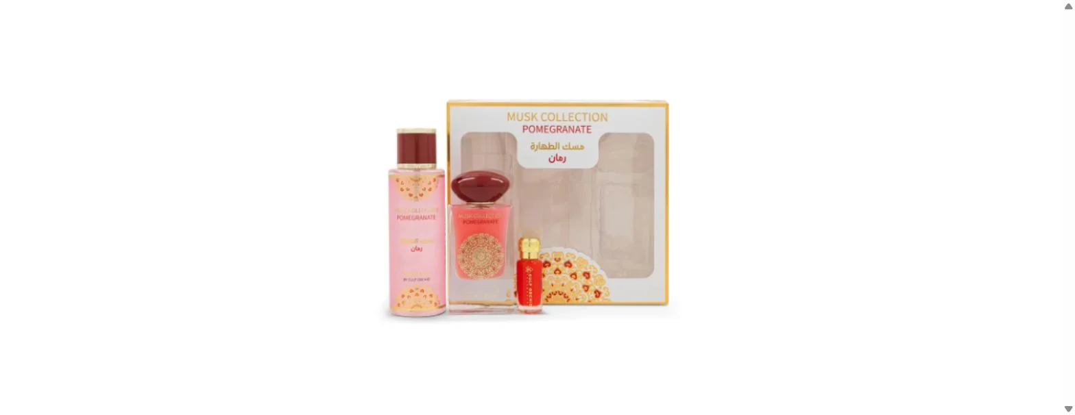 Coffret Musk Tahara Pomegranate Gulf Orchid - Set 3 Pieces Femme