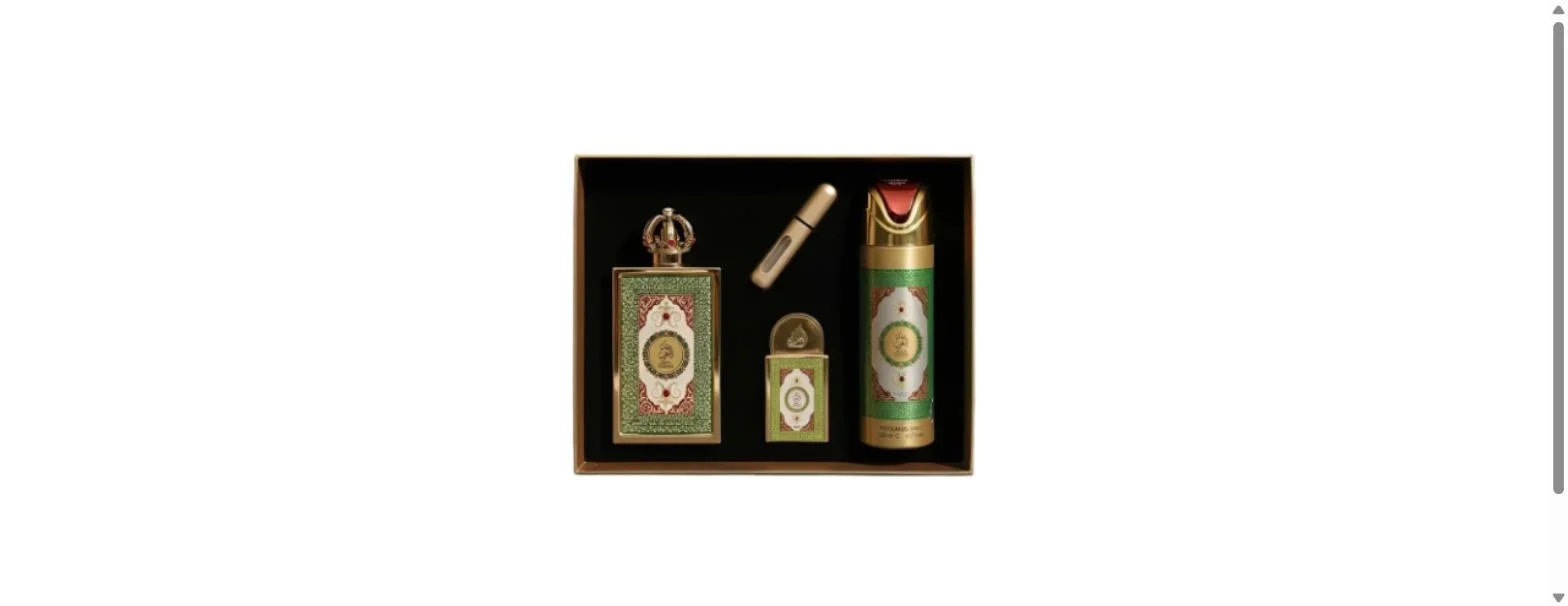 Coffret Queen of Arabia Lattafa - Set 3 Pieces Femme