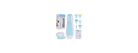 Lime à Ongles Électrique pour Bébé – Douce, Silencieuse & Sécurisée