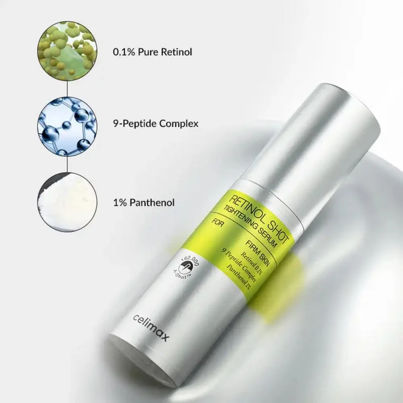 Celimax The Vita-A Retinol Shot Tightening Serum 30ml – Sérum Anti-Âge Raffermissant