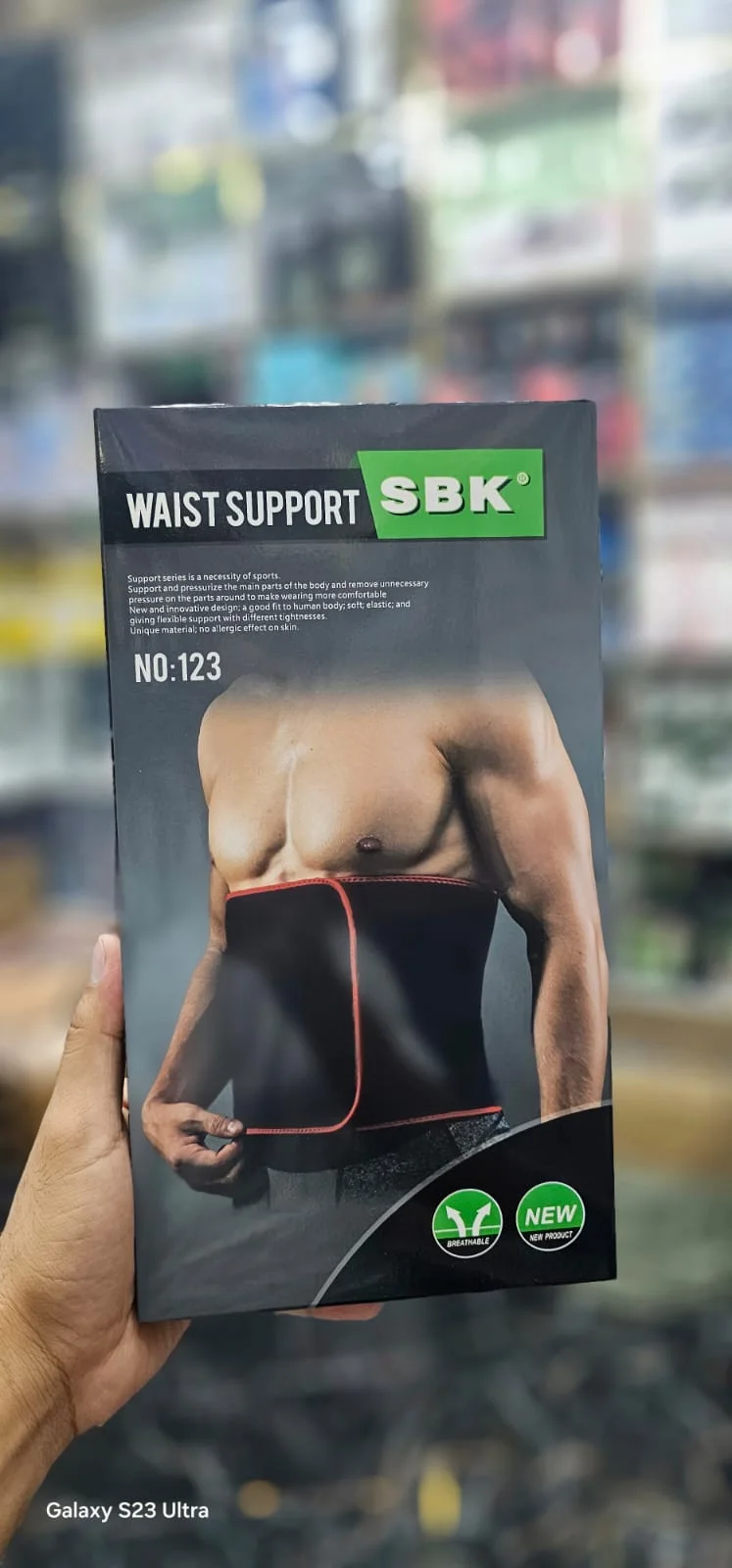 Ceinture de Soutien Thermique SBK